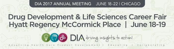 DIA 2017 Drug Development & Life Sciences Career Fair