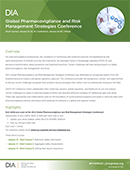 DIA Global Pharmacovigilance and Risk Management Strategies Conference