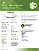DIA/FDA Oligonucleotide-Based Therapeutics Conference