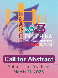 DIA China 2023: Call for Abstracts
