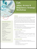 Value, Access and Regulatory Strategy Workshop