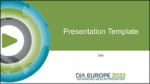 DIA Europe 2022: Presentation Template