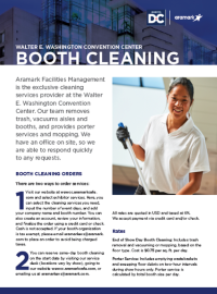 BoothCleaning