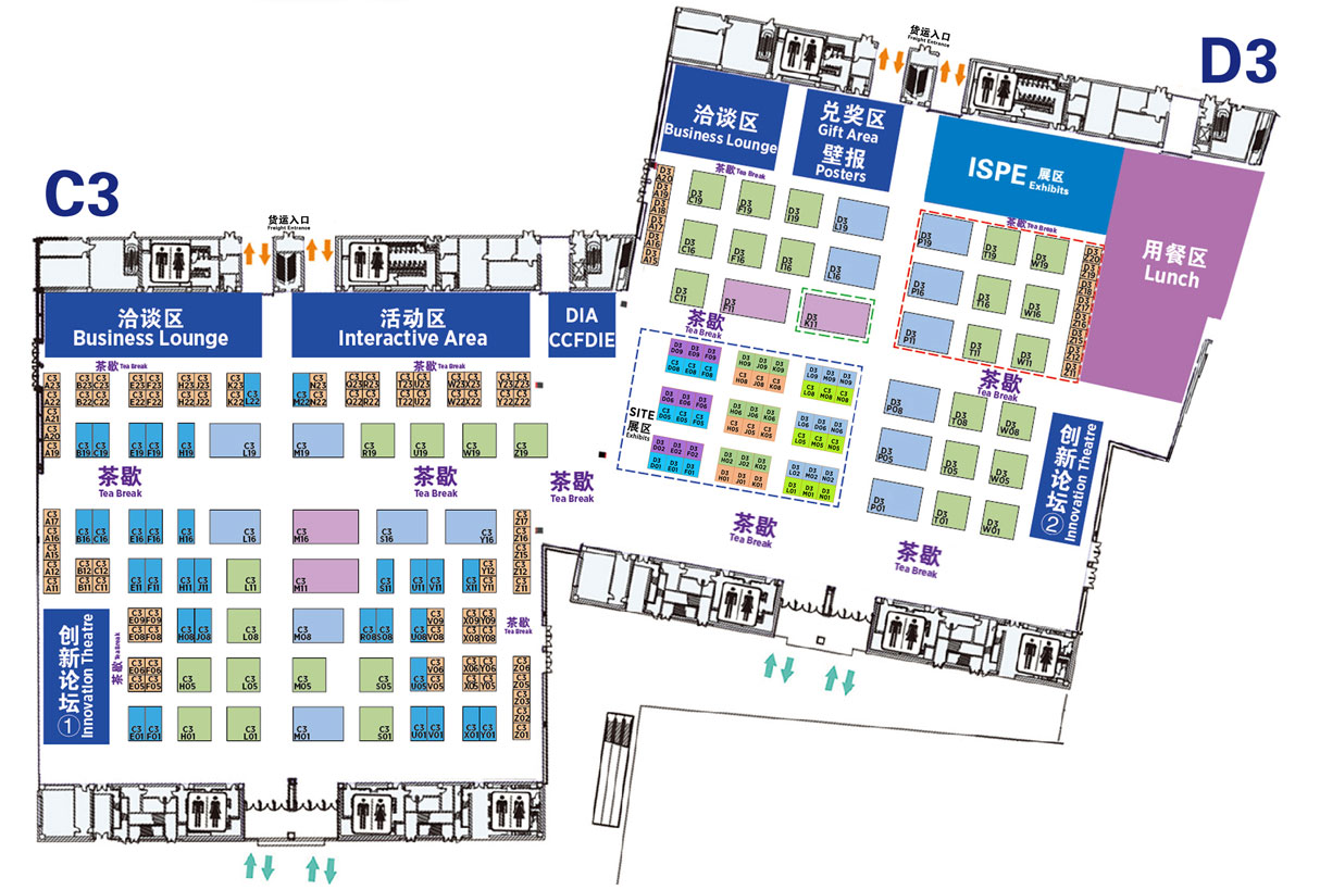 DIA China 2021 Exhibition Floor Plan