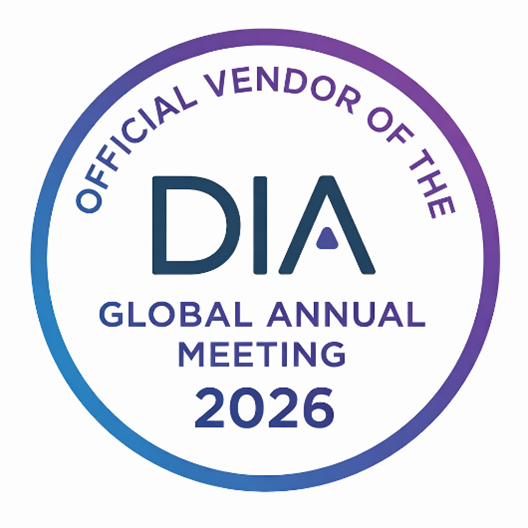 Official Vendor of the DIA Global Annual Meeting 2026 logo