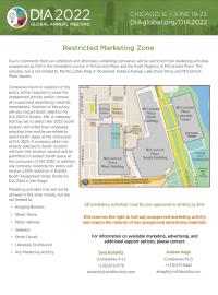 Restricted Marketing Zone